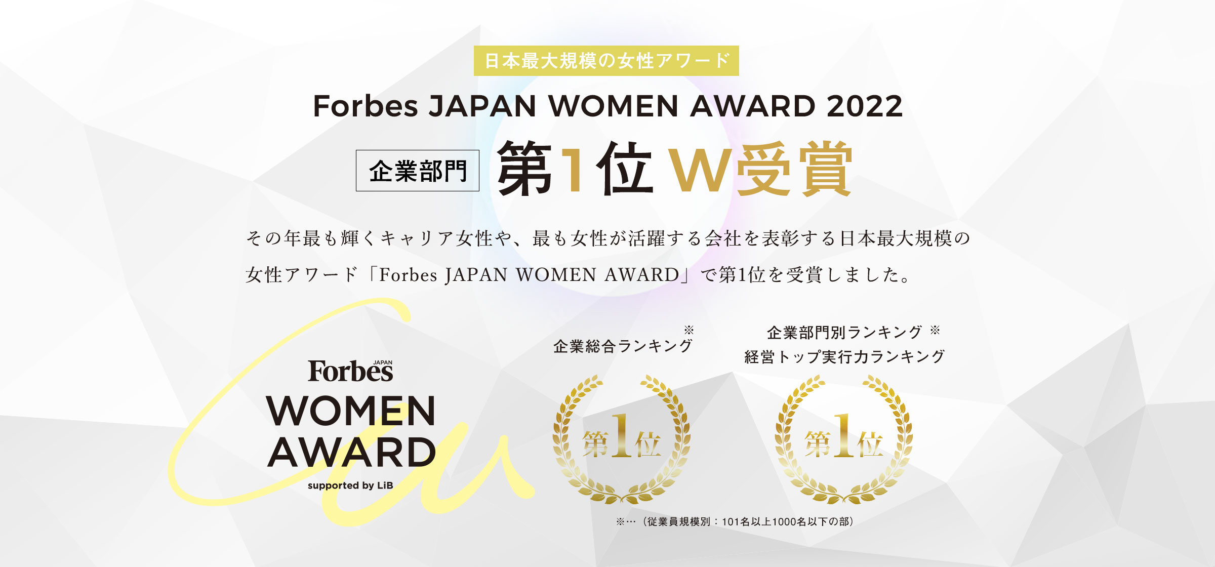 forbes JAPAN WOMEN AWARD